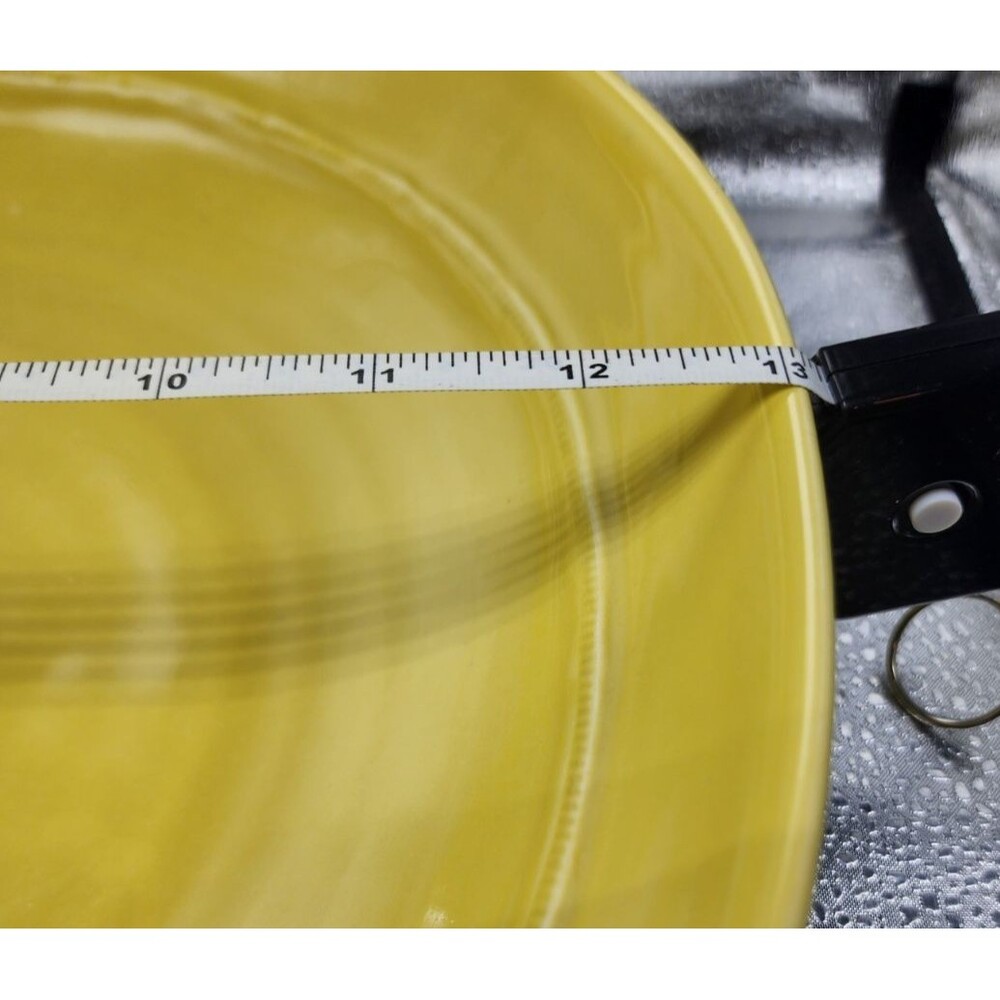 CERAMISIA, Large Pasta/Salad Serving Bowl,Made in Italy, Yellow Approx 13"(READ) - Picture 8 of 12
